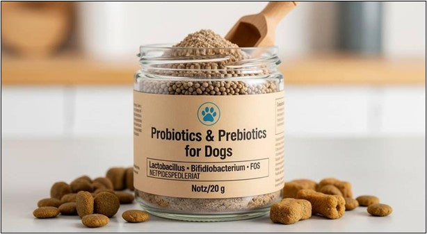 "Vet-Approved Insights: How Probiotics and Prebiotics Boost Your Dog’s Digestion and Well-Being"