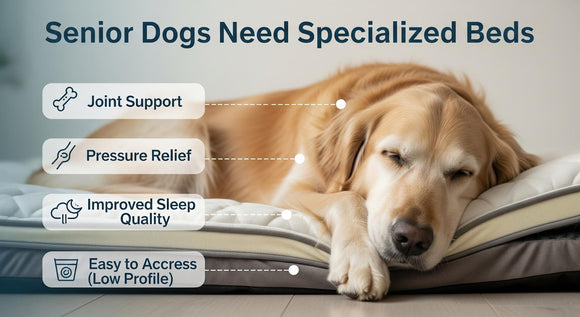 Why Your Dog’s Bed Matters for Hip and Joint Support