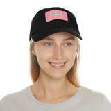 Mom Dog Lover Dad Hat with Leather Patch