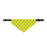 Puppy Cartoon Pet Bandana Collar — Cute Printed Dog Scarf