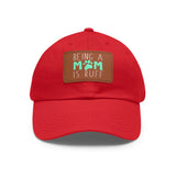 Mom Dog Lover Dad Hat with Leather Patch