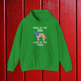 Patriot Dog Hoodie Sweatshirt