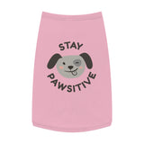 Pet Tank Top - Stay Pawsitive Design