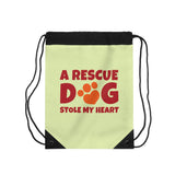 Rescue Pet Adopt Drawstring Bag — Animal Rescue Adoption Tote