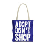 Adopt Don't Shop Tote Bag – Animal Rescue Advocacy Canvas Tote