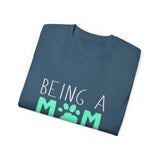 Mom Dog Lovers Tee — 'Mom' Dog Owner T-Shirt for Dog Moms