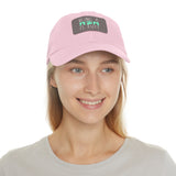 Mom Dog Lover Dad Hat with Leather Patch