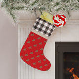 Christmas Stocking - Dog Cartoon Print