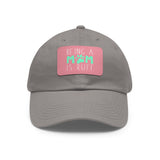 Mom Dog Lover Dad Hat with Leather Patch