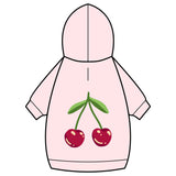 Cherry Pet Hoodie – Cute Navy Blue Dog & Cat Hoodie