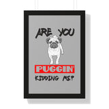 Pug Pet Framed Poster