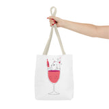 Cute Cat Cocktail Tote Bag – Perfect for Cat Lovers and Party Enthusiasts