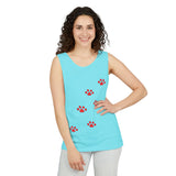 Paw Print Tank Top for Pet Lovers