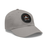 Hat with Leather Patch — "for the love of pets"