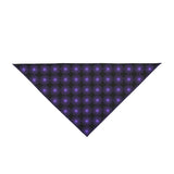 Purple Star Pet Bandana — Star Pattern Dog/Cat Bandana