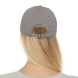 Hat with Leather Patch — "for the love of pets"