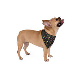 Christmas Pet Bandana – Festive Holiday Candy Cane & Ornament Dog Bandana