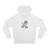 Dog on Skateboard Hoodie — Cute Skateboarding Puppy Pullover