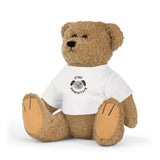 Stay Pawsitive Bear Plush with T‑Shirt