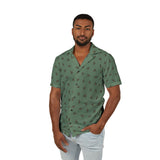 Men's Hawaiian Camp Shirt — Butterfly Print AOP