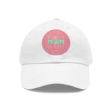 Mom Dog Lover Dad Hat with Leather Patch
