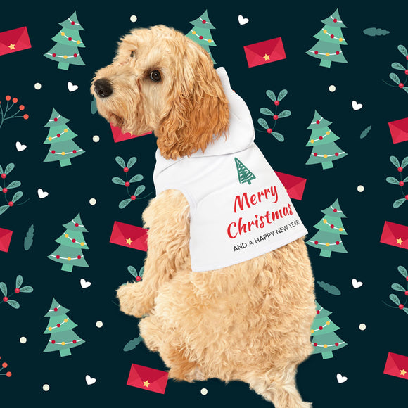 christmas pet hoodie