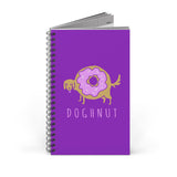 Doghnut Spiral Journal — Cute Dachshund Donut Notebook for Dog Lovers