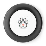 Frisbee — Cute Paw Print Dog Lover Flying Disc