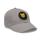 Cap for Cat Lovers with Leather Patch (Round)