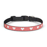 Clip-on Pet Collar heart design