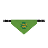 St. Patrick's Day "Pinch Love" Clip-On Pet Bandana