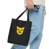 Playful Cat Face Tote Bag - Fun and Unique Design for Animal Lovers
