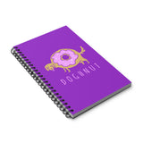 Doghnut Spiral Journal — Cute Dachshund Donut Notebook for Dog Lovers