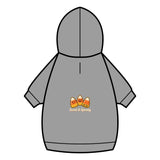 Pet Hoodie — "Sweet & Spooky" Candy Corn Design