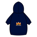 Pet Hoodie — "Sweet & Spooky" Candy Corn Design