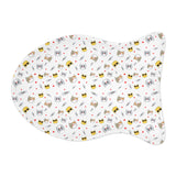 Fish Bone Pet Feeding Mat — Non-Slip Food & Water Placemat for Cats & Dogs