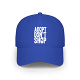 Adopt Pets Low Profile Baseball Cap — Rescue Animal Awareness Hat