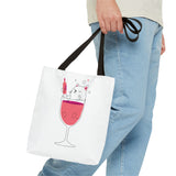 Cute Cat Cocktail Tote Bag – Perfect for Cat Lovers and Party Enthusiasts