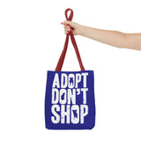 Adopt Don't Shop Tote Bag – Animal Rescue Advocacy Canvas Tote