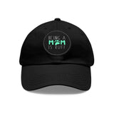 Mom Dog Lover Dad Hat with Leather Patch