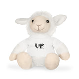 Plush Toy — 'LOVE' Paw Print Teddy with White T‑Shirt