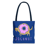 Funny Dog Tote Bag - 'Doughnut' Design for Pet Lovers