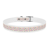 Pet Collar - Colorful Paw Prints Dog Collar