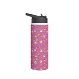 Cat Print Stainless Steel Water Bottle