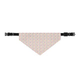Colorful Paw Print Pet Bandana Collar — Vibrant Dog/Cat Scarf