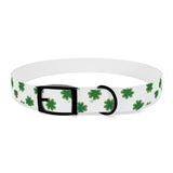 Lucky Clover Dog Collar — St. Patrick’s Day Green Shamrock Pet Collar