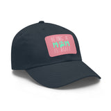 Mom Dog Lover Dad Hat with Leather Patch