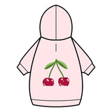 Cherry Pet Hoodie – Cute Navy Blue Dog & Cat Hoodie