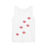 Paw Print Tank Top for Pet Lovers