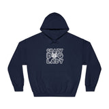 Unisex DryBlend® Hooded Sweatshirt dog lady